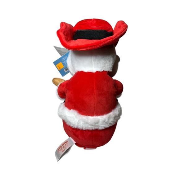 NWT Singing Cuddle Barn Cowboy Kringle Animated Plush Santa Claus Christmas - Picture 4 of 7